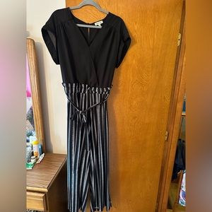 Romper with paper bag waist size 1X